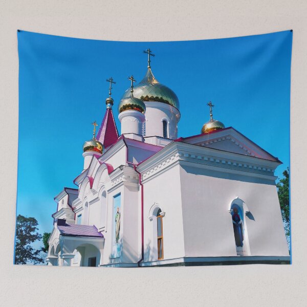 Item preview, Orthodox church with shining domes designed and sold by helenkaiy.