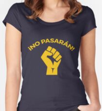 No pasaran Women's Fitted Scoop T-Shirt