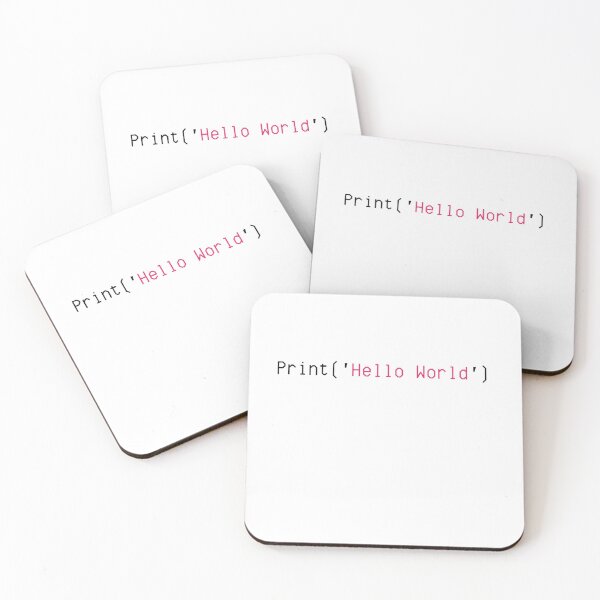 Item preview, Hello World Design  designed and sold by MinimalShop01.