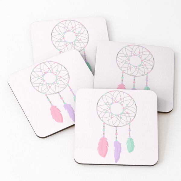 Item preview, Dream Catcher Feather Pastel Colors Pretty Art designed and sold by Simplyy  Unique.