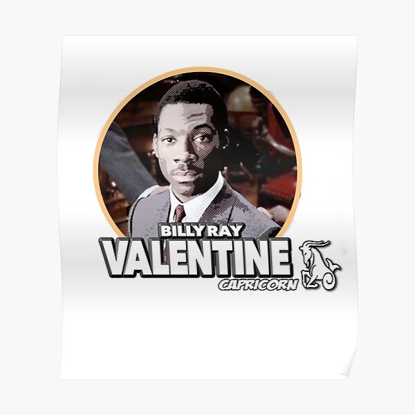 trading places billy ray valentine poster by bolosamoa75 redbubble