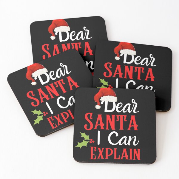 Item preview, Dear Santa, I Can Explain designed and sold by Beeroclock.