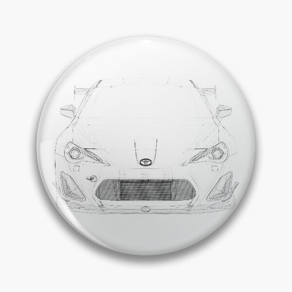 Item preview, GT 86 FRONT LINE ART designed and sold by -GrandeArt-.