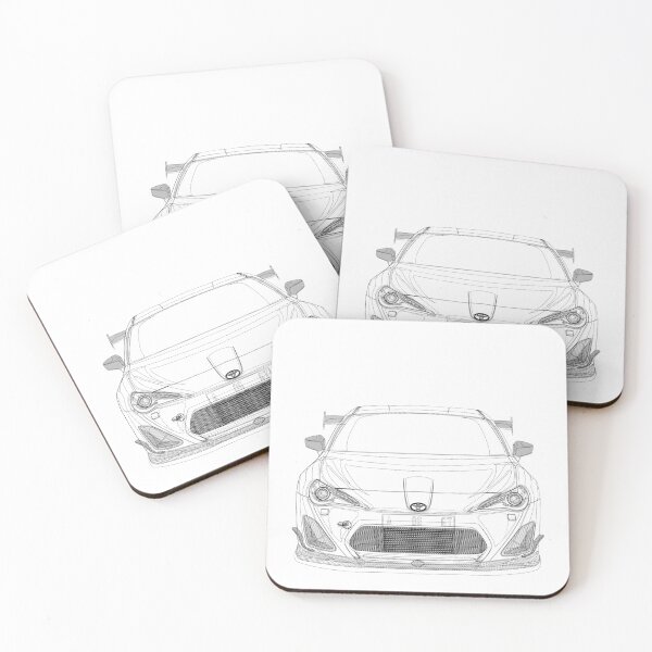 Item preview, GT 86 FRONT LINE ART designed and sold by -GrandeArt-.