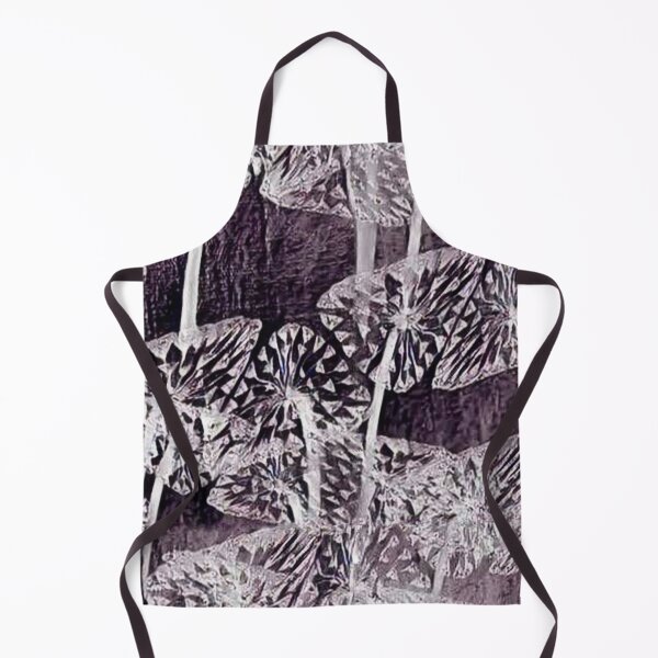 Item preview, unique dandelions, triangular dandelions, crazy, monochrome, minimalism, purple, white designed and sold by Maria Mihailova.