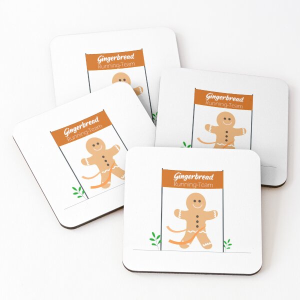 Item preview, Gingerbread Running Team designed and sold by hungtopnew.