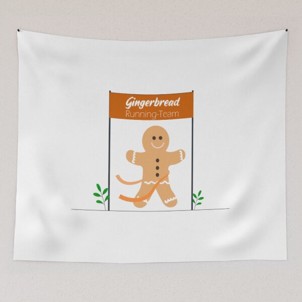 Item preview, Gingerbread Running Team designed and sold by hungtopnew.
