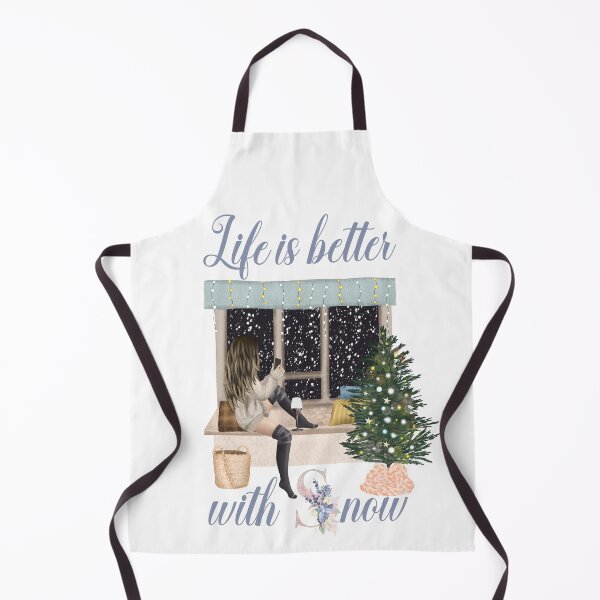 Item preview, Life Is Better With Snow Style 2 (White Background) designed and sold by Wheeler-Styl3.