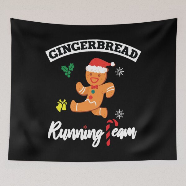 Item preview, Gingerbread Running Team designed and sold by hungtopnew.