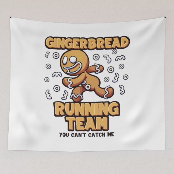 Item preview, Gingerbread Running Team designed and sold by hungtopnew.
