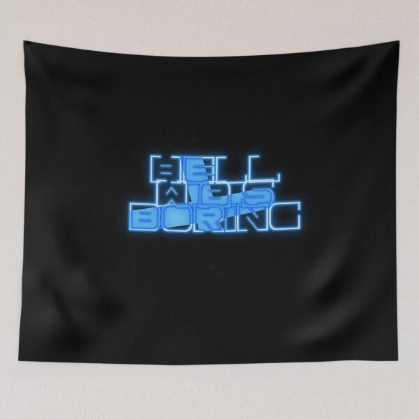 Item preview, Hell was boring neon designed and sold by LeighsDesign.