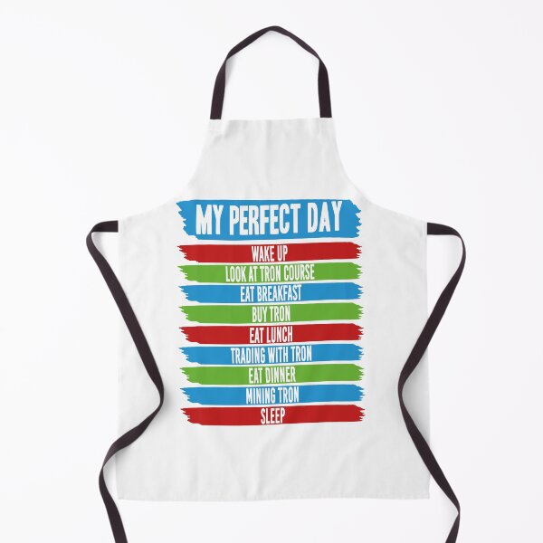 Item preview, My perfect TRON day - funny crypto designed and sold by JakubkoJunak.