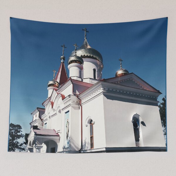Item preview, Orthodox church with shining domes designed and sold by helenkaiy.