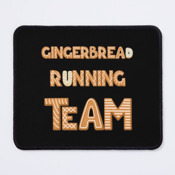 Item preview, Gingerbread Running Team Cool Cookie Typography designed and sold by hungtopnew.