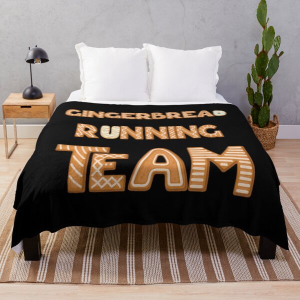 Item preview, Gingerbread Running Team Cool Cookie Typography designed and sold by hungtopnew.