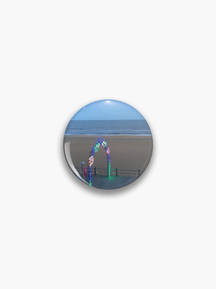 Thumbnail 1 of 3, Pin, “December in Virginia Beach” designed and sold by CarmelArtist.