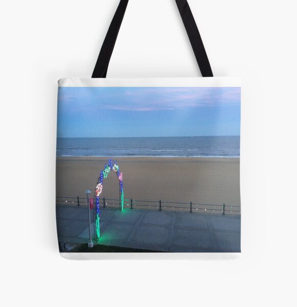 “December in Virginia Beach” All Over Print Tote Bag