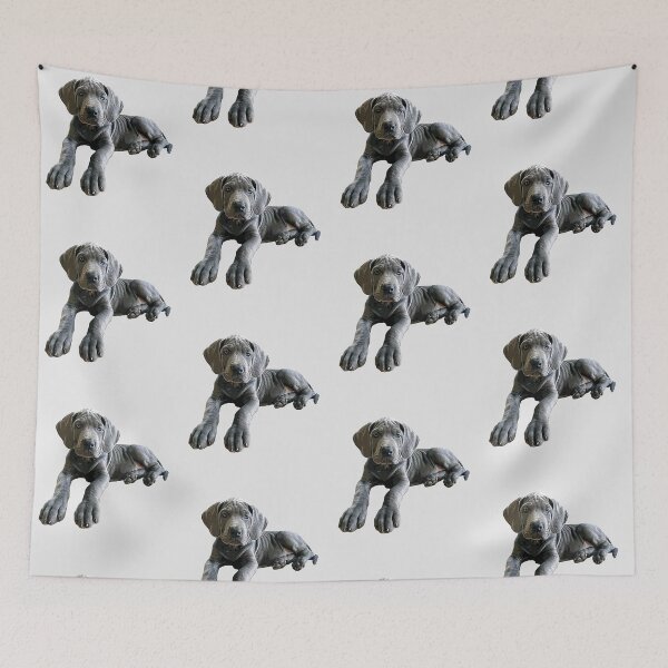 Item preview, Great Dane Blue Puppy Dog designed and sold by Elarex.