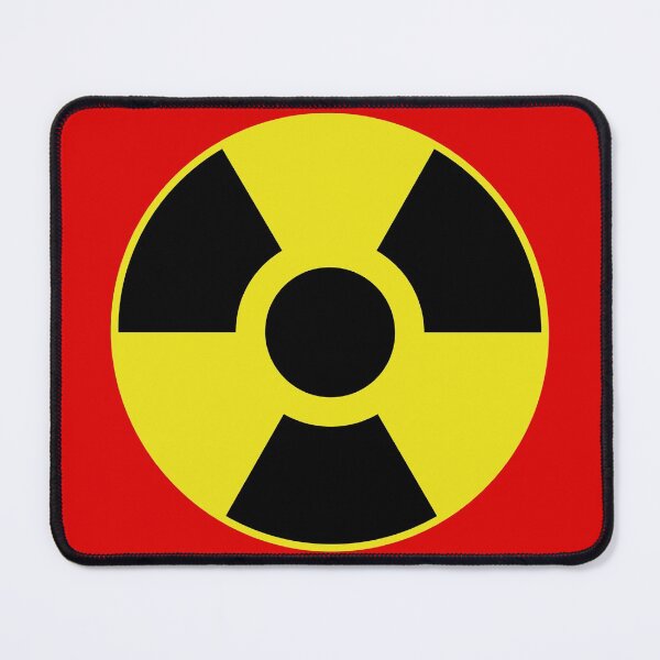 Item preview, Radiation Sign round designed and sold by Exilant.