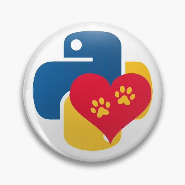 Item preview, For pet-loving Python programmers designed and sold by PERIferyART.