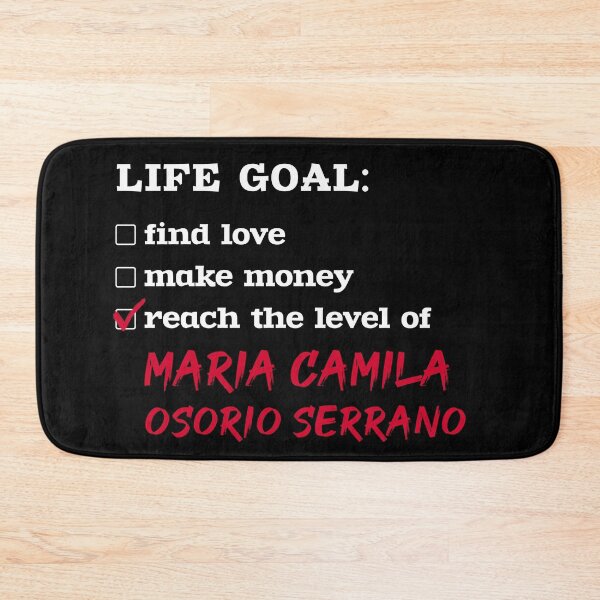 Item preview, Life goal - Maria Camila Osorio Serrano designed and sold by 2Girls1Shirt.