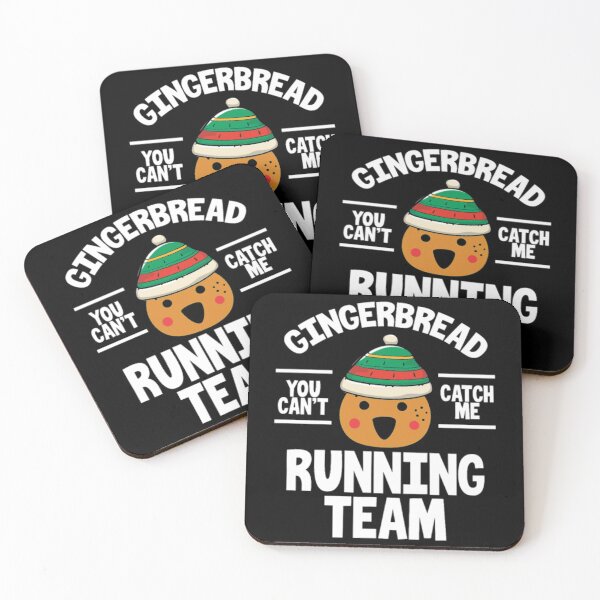 Item preview, Gingerbread Running Team You Can’t Catch Me designed and sold by hungtopnew.