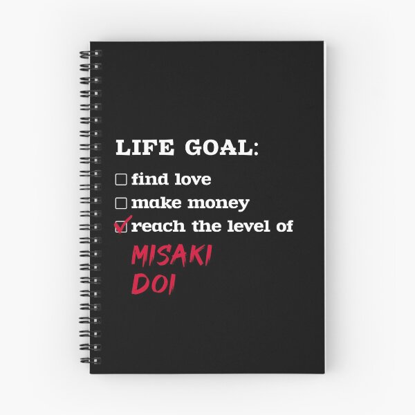 Item preview, Life goal - Misaki Doi designed and sold by 2Girls1Shirt.