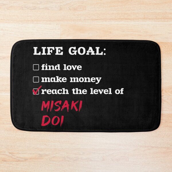Item preview, Life goal - Misaki Doi designed and sold by 2Girls1Shirt.