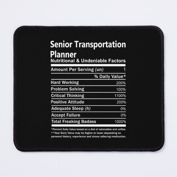 Item preview, Senior Transportation Planner T Shirt - Nutritional and Undeniable Factors Gift Item Tee designed and sold by oslandefren.