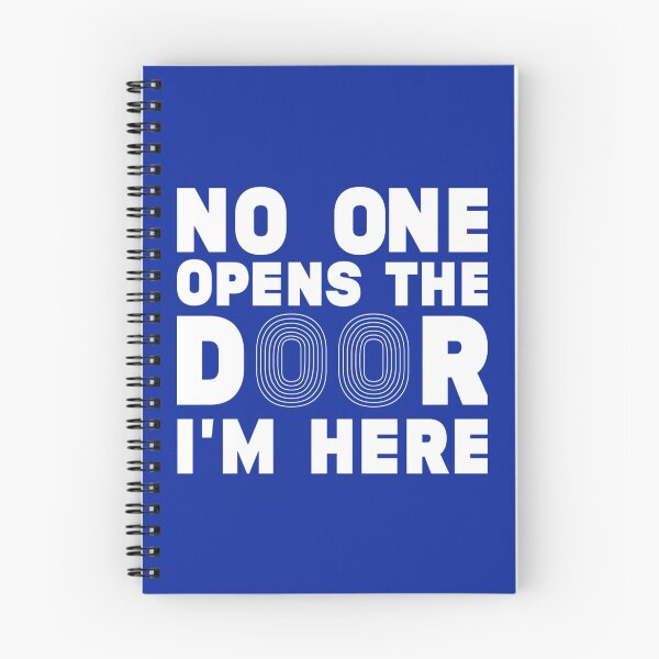 Item preview, no one opens the door Essential  designed and sold by merchordieR.
