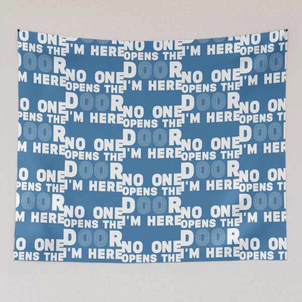 Item preview, no one opens the door Essential  designed and sold by merchordieR.