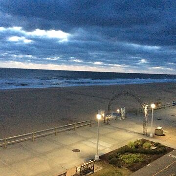 Artwork thumbnail, “Virginia Beach Boardwalk” by Chloe Dee Noble