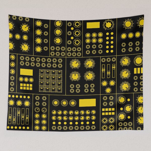 Item preview, Modular Synthesizer Yellow designed and sold by AtomicMalibu.