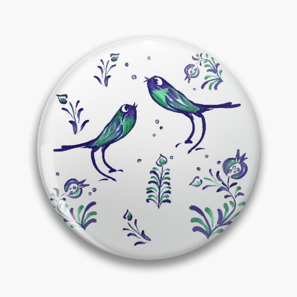 Artikelvorschau, Granada · Verliebtes Vogelpärchen zwitschert Liebeslieder · Albaicin - Art entworfen und verkauft von reflejArte.