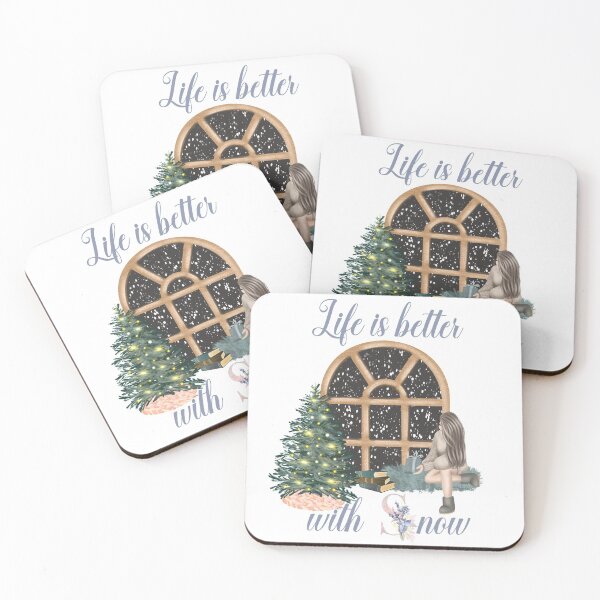 Item preview, Life Is Better With Snow Style 4 (White Background) designed and sold by Wheeler-Styl3.