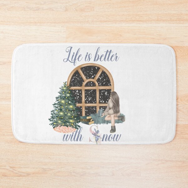 Item preview, Life Is Better With Snow Style 4 (White Background) designed and sold by Wheeler-Styl3.