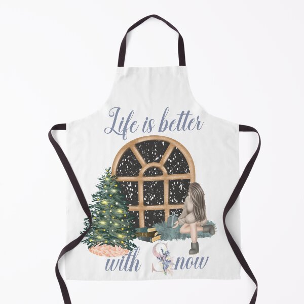 Item preview, Life Is Better With Snow Style 4 (White Background) designed and sold by Wheeler-Styl3.