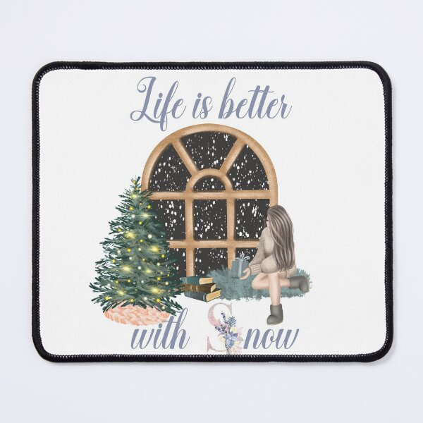 Item preview, Life Is Better With Snow Style 4 (White Background) designed and sold by Wheeler-Styl3.