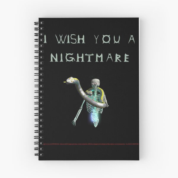 Item preview, 401. Wish you a Nightmare (Erinni and Amphysbaena Ophydian) designed and sold by ciullocorp.