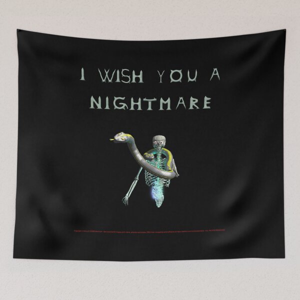 Item preview, 401. Wish you a Nightmare (Erinni and Amphysbaena Ophydian) designed and sold by ciullocorp.