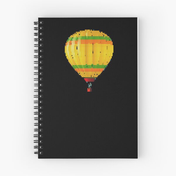 Item preview, Pixelate Hot Air Balloon designed and sold by Dynamic-Design.