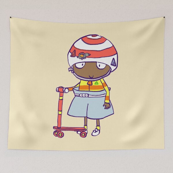 Item preview, I draw scooter boy / sarah and duck  designed and sold by RansRoom.