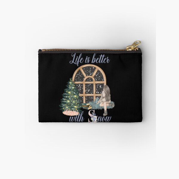Item preview, Life Is Better With Snow Style 4 (Black Background) designed and sold by Wheeler-Styl3.