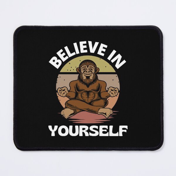 Item preview, Believe In Yourself Meditating Bigfoot designed and sold by RGRamsey.