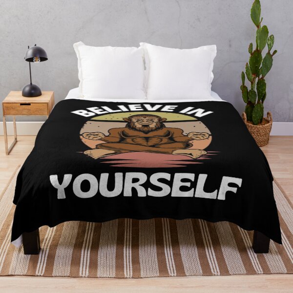 Item preview, Believe In Yourself Meditating Bigfoot designed and sold by RGRamsey.