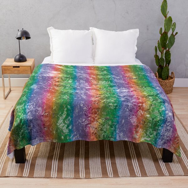 Item preview, Rough Foil Texture Rainbow_Stripes designed and sold by James-Cole.