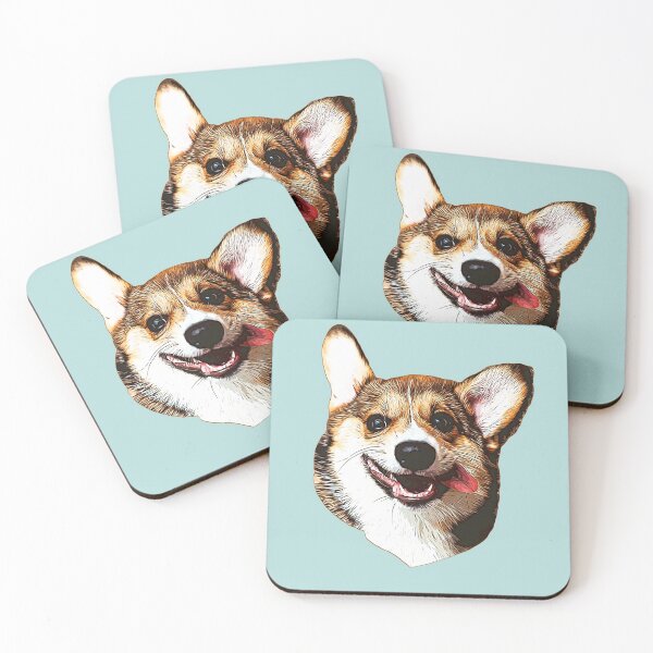 Item preview, Corgi Cute Silly Puppy Dog Face  designed and sold by Elarex.