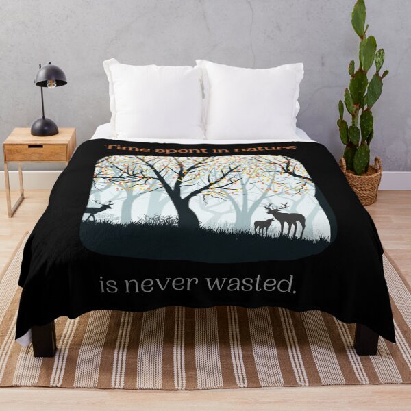 Item preview, Time spent in nature is never wasted designed and sold by Scribblehound.