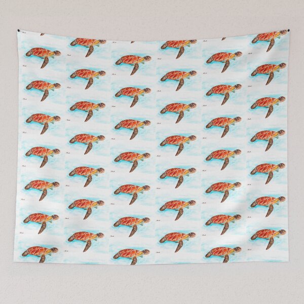 Item preview, Sea turtle artwork  designed and sold by Monika Howarth.