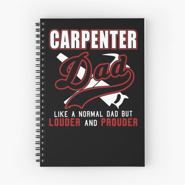 Item preview, Carpenter Dad Like Normal Dad But Louder & Prouder  designed and sold by aryagiri.
